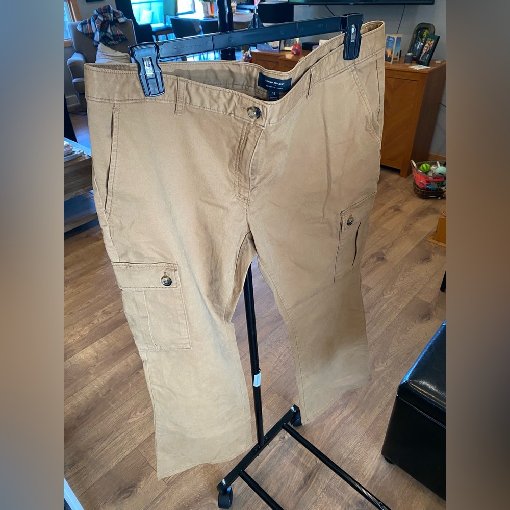 Banana Republic Authentic Chino Pants in Tan